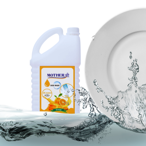 MotherShree (MOTHERश्री) Oranage Dish Wash Liquid Gel - Image 3