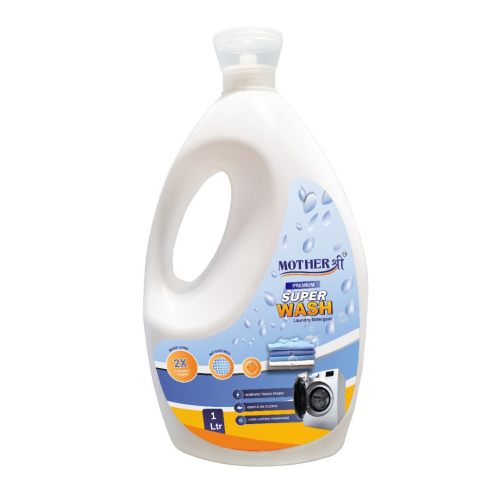 MOTHER श्री Premium Super Wash – Laundry Detergent (1 Ltr, 2 Ltr & 5 Ltr)
