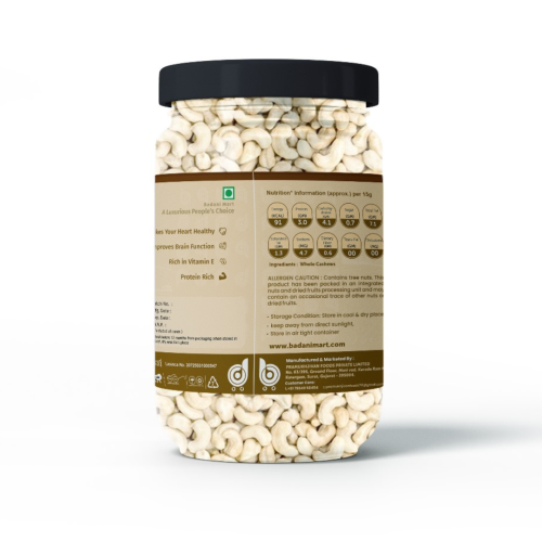 Badani™ Popular Whole Cashew Nut Jar