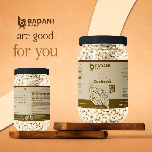 Badani™ Popular Whole Cashew Nut Jar
