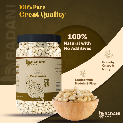 Badani™ Popular Whole Cashew Nut Jar