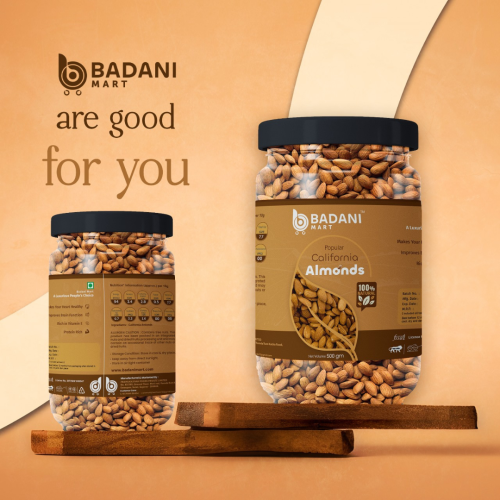 Badani™ Popular California Almonds Jar - Image 4