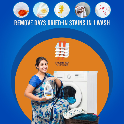MOTHER श्री Premium Super Wash – Laundry Detergent (1 Ltr, 2 Ltr & 5 Ltr)