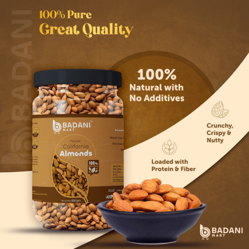Badani™ Popular California Almonds Jar - Image 5