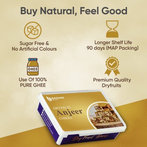 Badani™ Anjeer Dry Fruit Chikki - Image 3