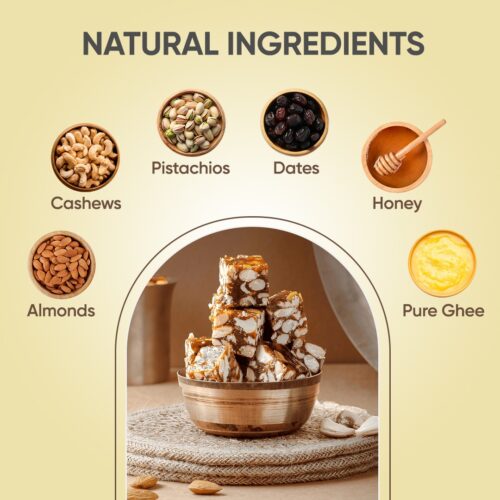 Badani™ Khajur Dry Fruit Chikki - Image 4